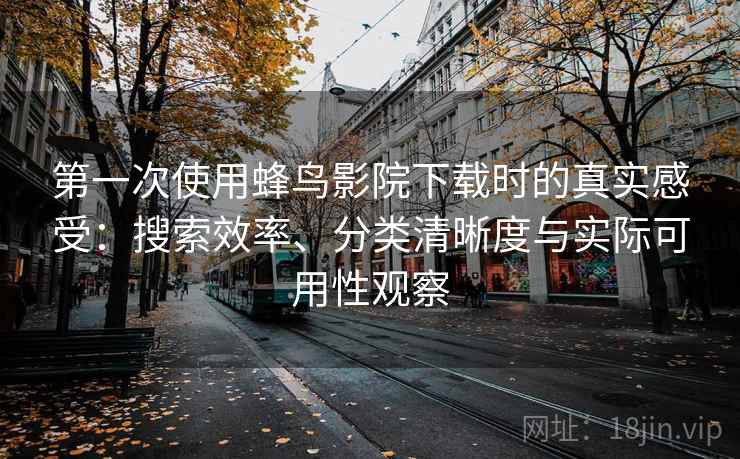 第一次使用蜂鸟影院下载时的真实感受：搜索效率、分类清晰度与实际可用性观察-第1张图片